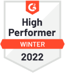 High Performer Winter 2022 Award - G2