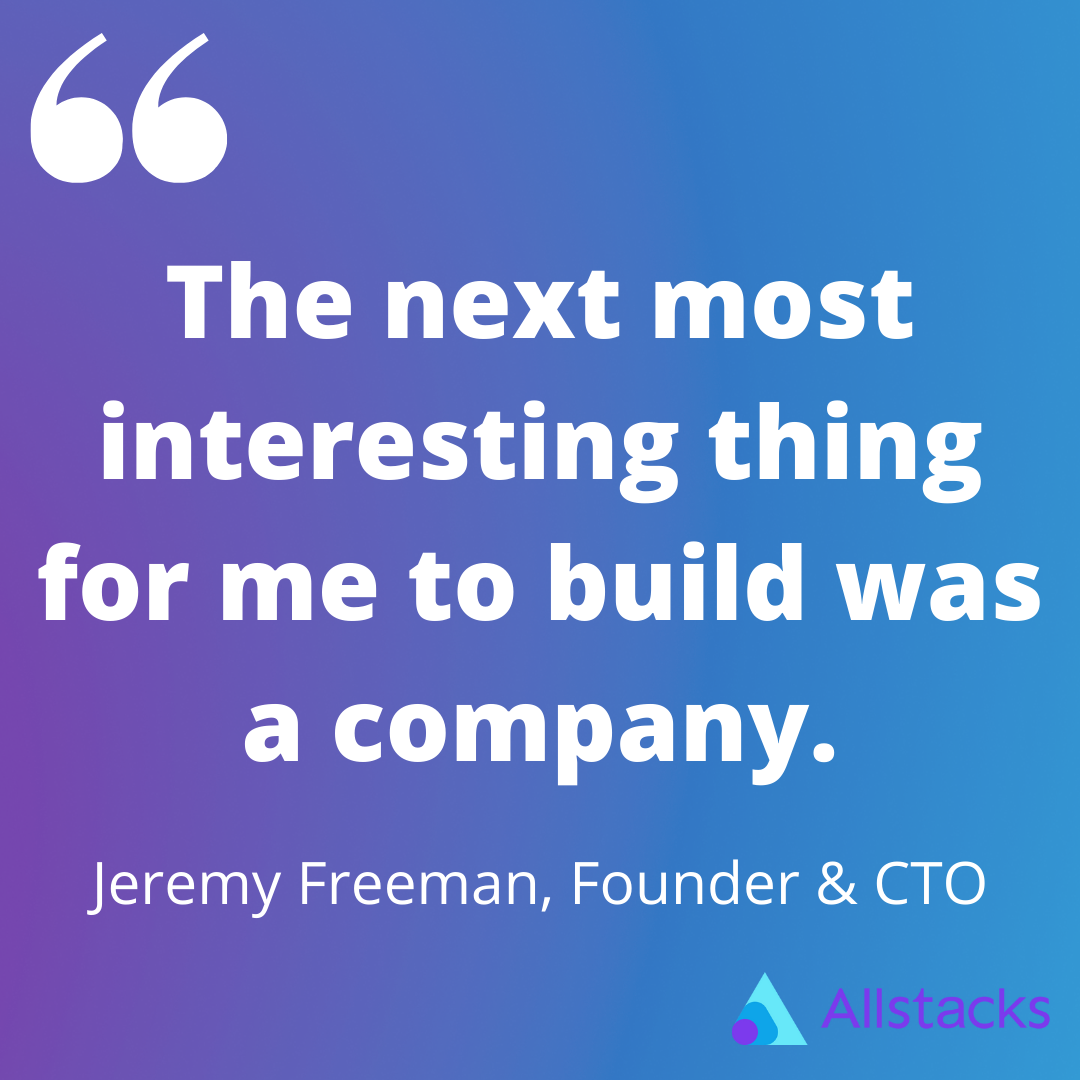 Allstacks - CTO Interview Blog Quote