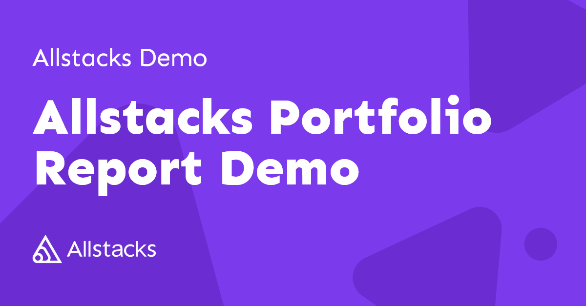 Unveil the power of Allstacks’ Portfolio Report. Boost alignment, predictability, and stakeholder trust in this illuminating demo.
