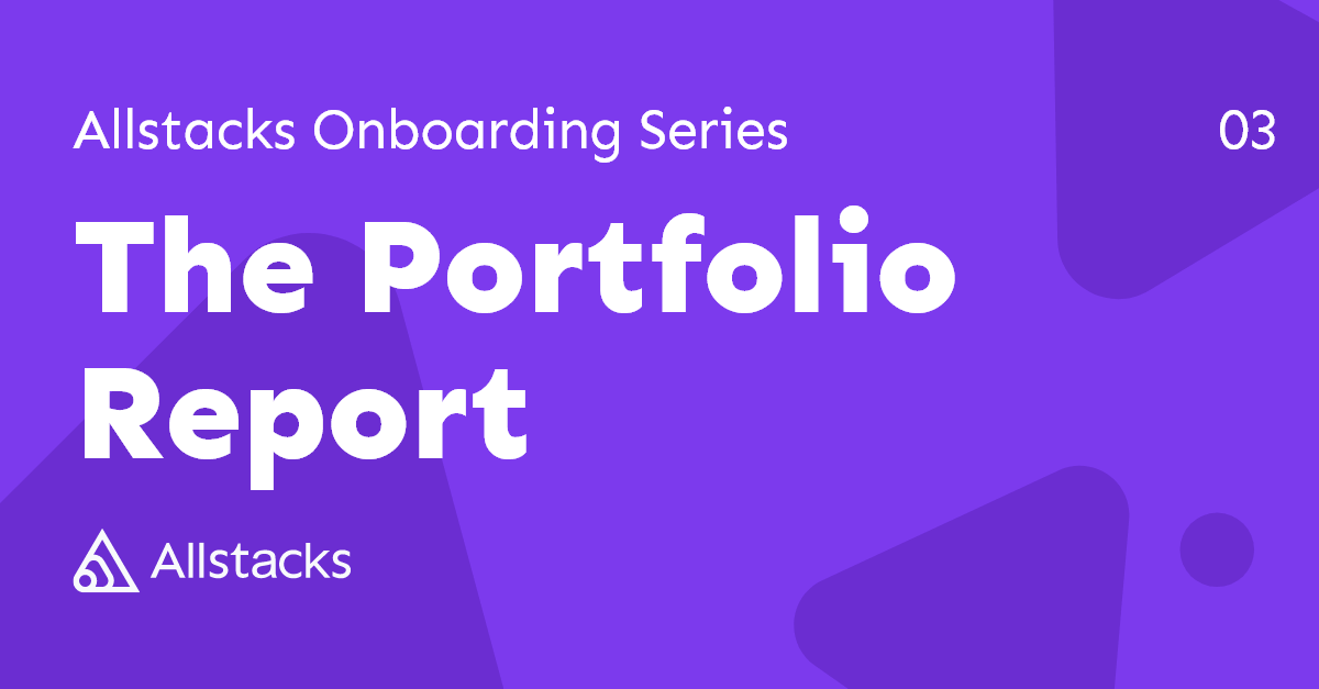 Explore the Allstacks Portfolio Report, a robust tool for aligning stakeholders and offering a comprehensive overview of your projects.