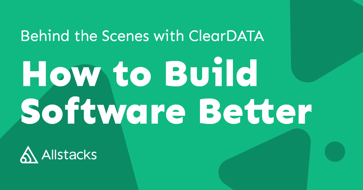 ClearDATA leaders share success in software dev during COVID. Insights on remote culture, process, tooling, and data-driven decisions. #ClearDATA_Success