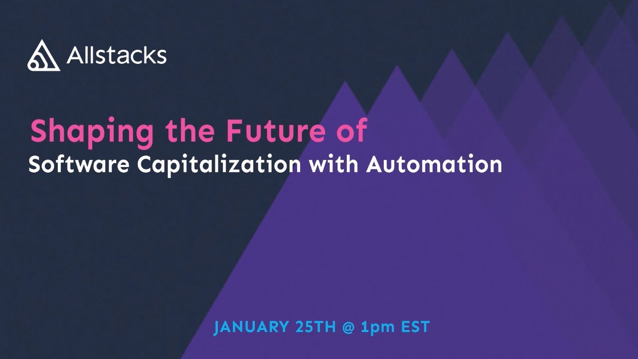 shaping the future of software capitalization
